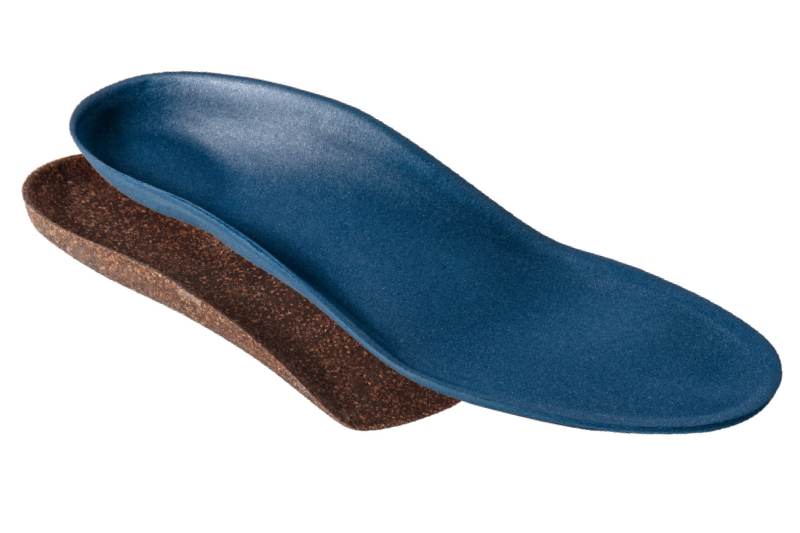 Comfort Insole with Cork Base 45 Shore